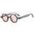 Occhiali da sole Polygon Square Candy Color gradiente UV400 per uomo ATREND