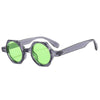 Occhiali da sole Polygon Square Candy Color gradiente UV400 per uomo ATREND