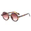Occhiali da sole rotondi sfumati unisex con protezione UV400 ATREND