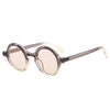 Occhiali da sole rotondi sfumati unisex con protezione UV400 ATREND