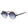 Occhiali da sole rotondi sfumati unisex con protezione UV400 ATREND