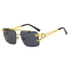 Occhiali da sole senza montatura in metallo unisex ATREND