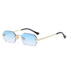Occhiali da sole unisex Gothic Rimless retro gradiente UV400 ATREND