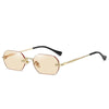 Occhiali da sole unisex Gothic Rimless retro gradiente UV400 ATREND