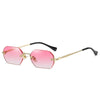 Occhiali da sole unisex Gothic Rimless retro gradiente UV400 ATREND