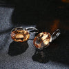 Orecchini casual pendenti con pietra da donna ATREND