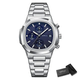 Orologio da polso casual al quarzo in acciaio impermeabile da uomo - Orologio uomo ATREND