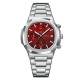 Orologio da polso casual al quarzo in acciaio impermeabile da uomo - Orologio uomo ATREND