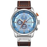 Orologio da polso casual conturino in pelle PU da uomo - Orologio uomo ATREND