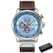 Silver/Blu con custodia