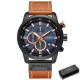 Orologio da polso casual conturino in pelle PU da uomo - Orologio uomo ATREND