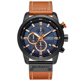 Orologio da polso casual conturino in pelle PU da uomo - Orologio uomo ATREND