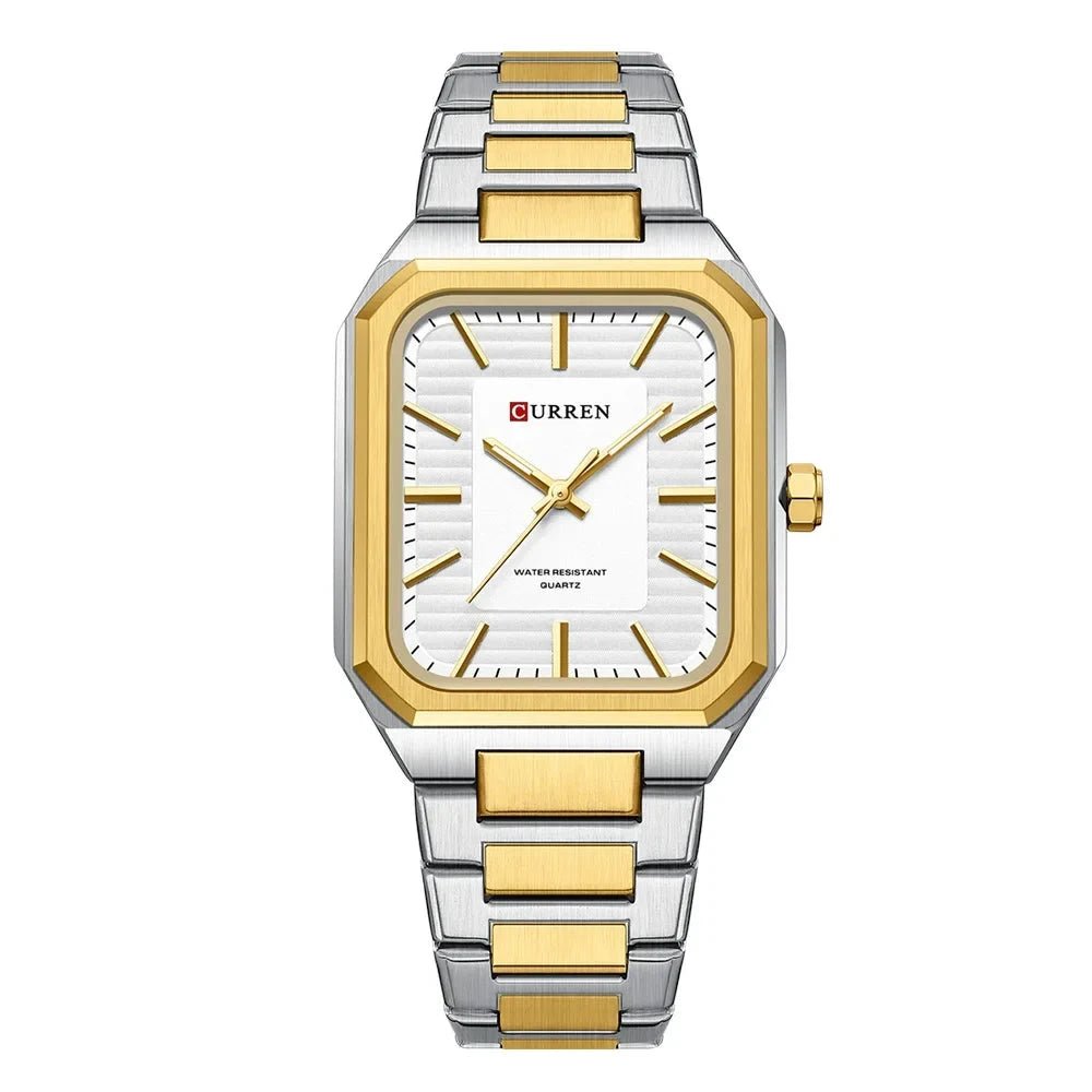 Orologio da polso casual in acciaio inox al quarzo da uomo - Orologio uomo ATREND