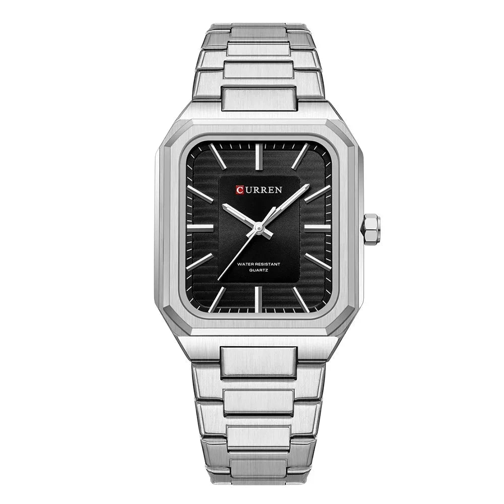Orologio da polso casual in acciaio inox al quarzo da uomo - Orologio uomo ATREND
