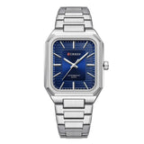 Orologio da polso casual in acciaio inox al quarzo da uomo - Orologio uomo ATREND