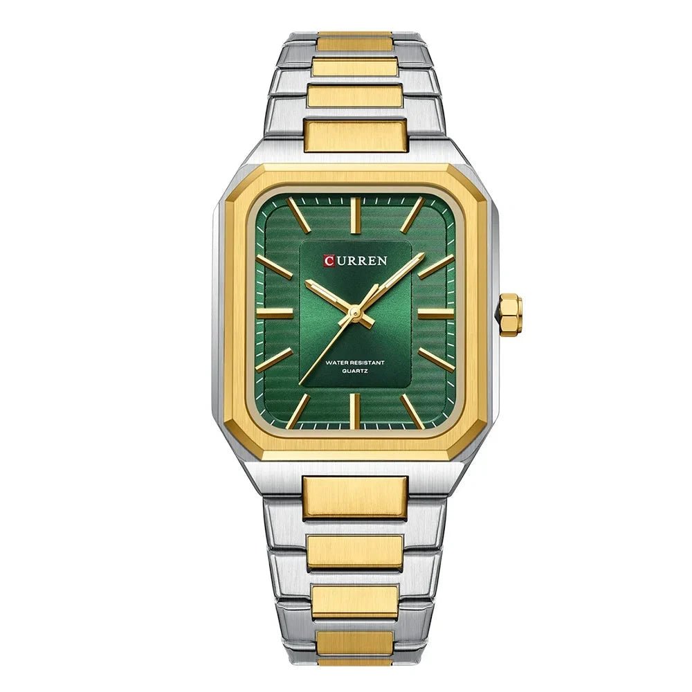 Orologio da polso casual in acciaio inox al quarzo da uomo - Orologio uomo ATREND