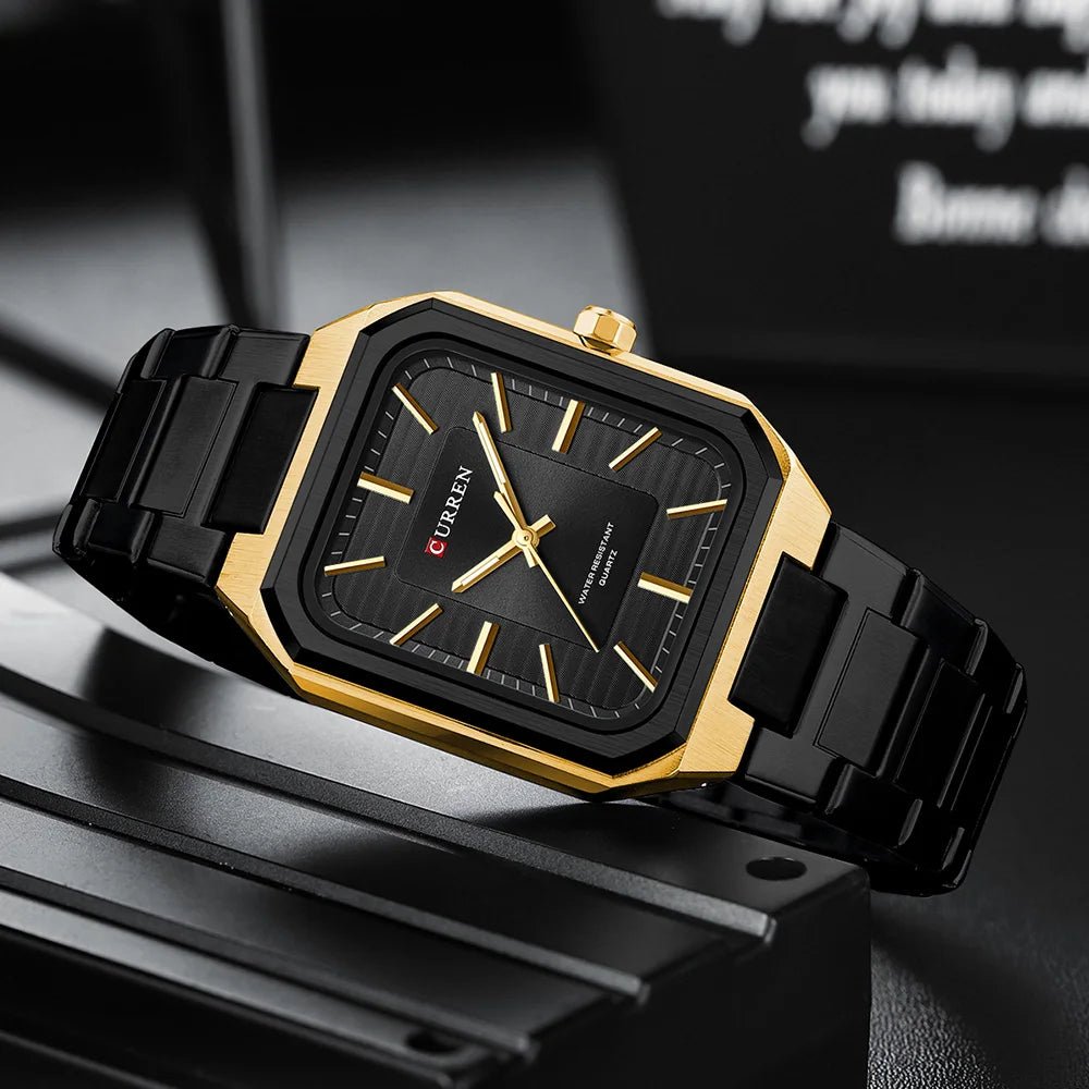 Orologio da polso casual in acciaio inox al quarzo da uomo - Orologio uomo ATREND