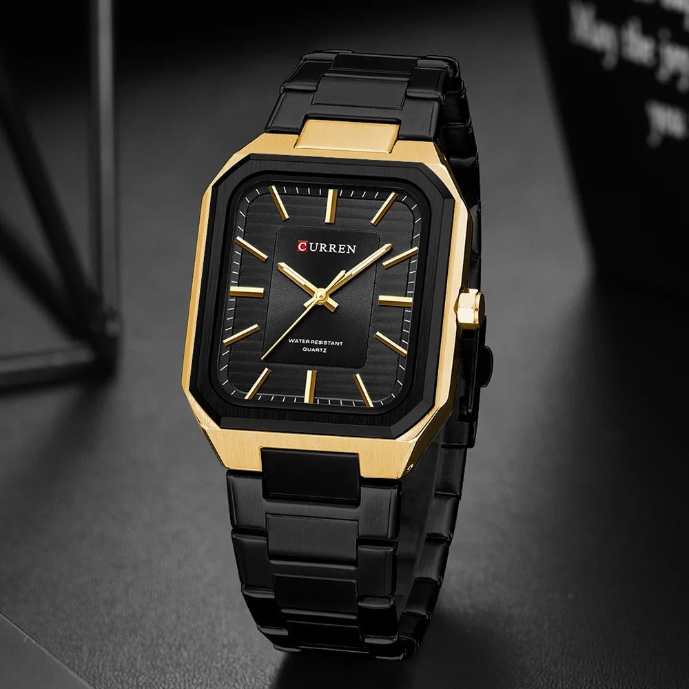Orologio da polso casual in acciaio inox al quarzo da uomo - Orologio uomo ATREND