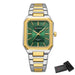 Gold/Green with case