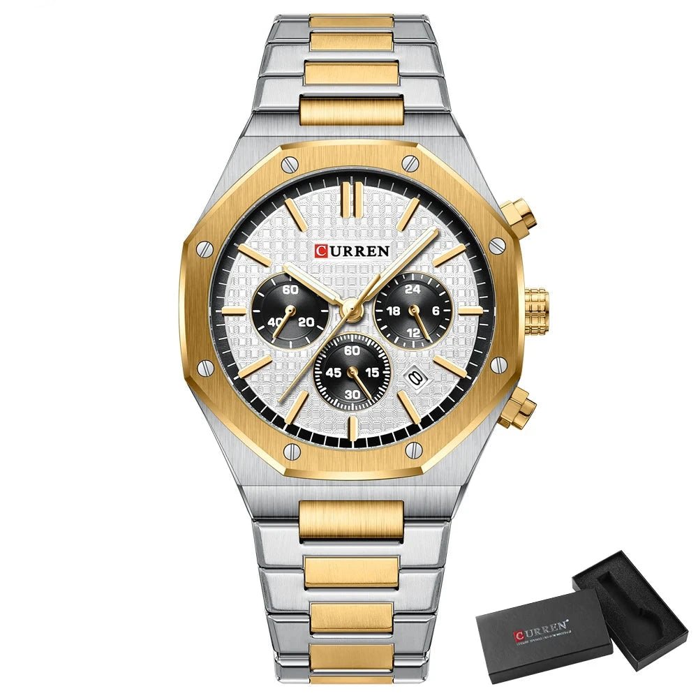 Orologio da polso casual al quarzo da uomo - Orologio uomo ATREND