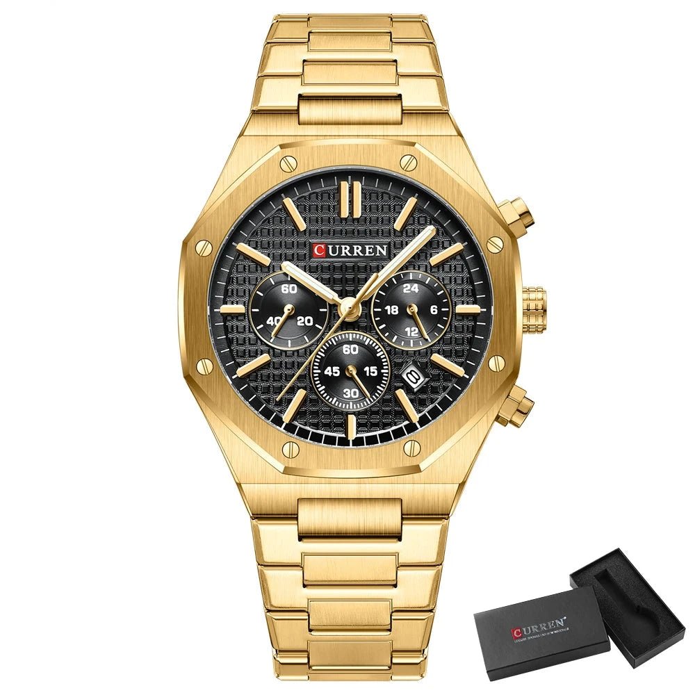 Orologio da polso casual al quarzo da uomo - Orologio uomo ATREND
