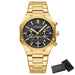 Golden with case