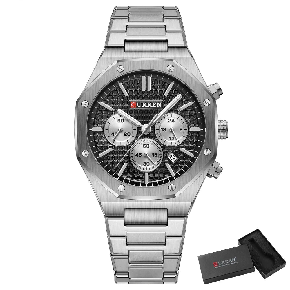 Orologio da polso casual al quarzo da uomo - Orologio uomo ATREND