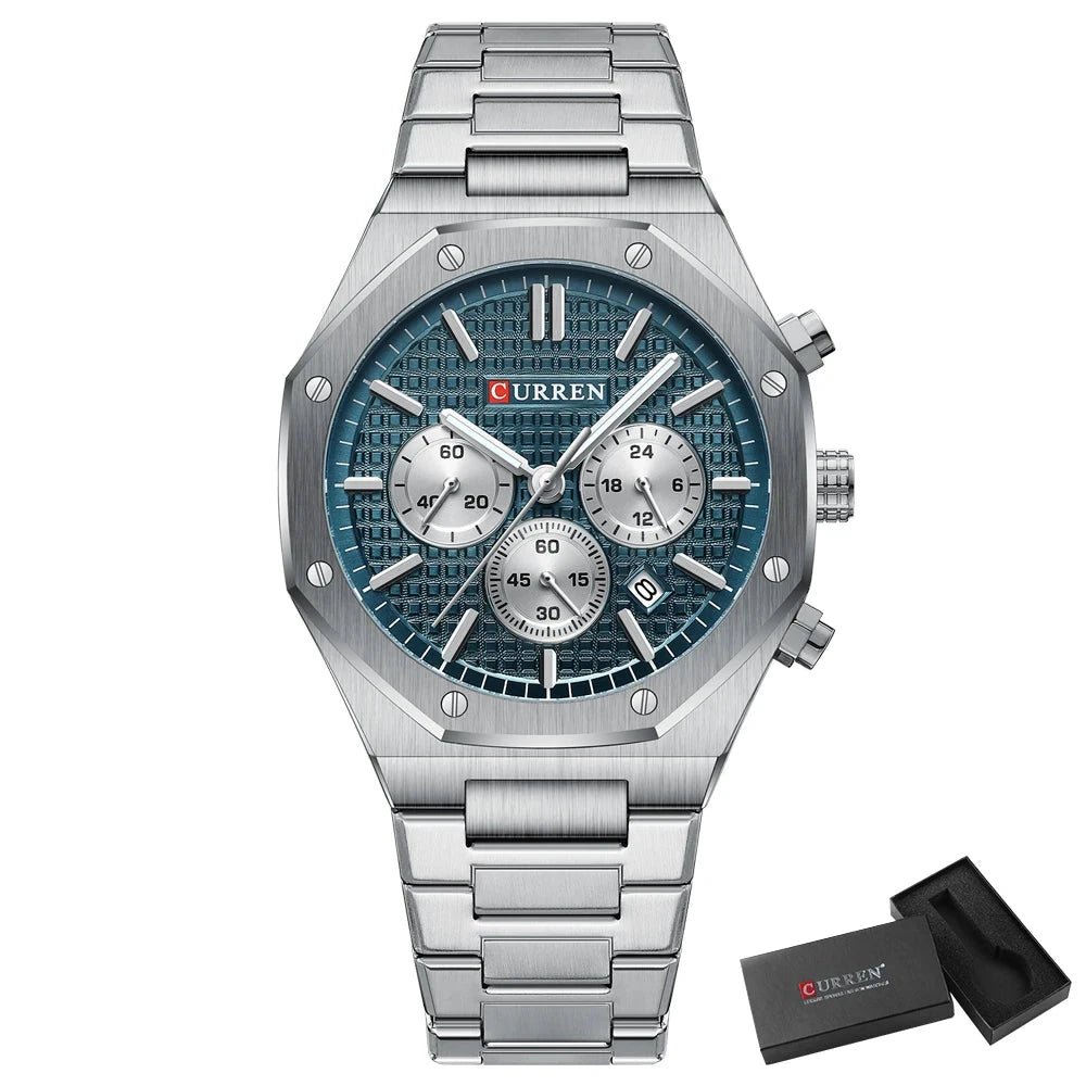 Orologio da polso casual al quarzo da uomo - Orologio uomo ATREND