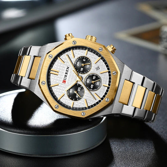 Orologio da polso casual al quarzo da uomo - Orologio uomo ATREND