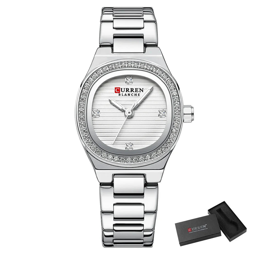 Orologio da polso casual con brillantini da donna - Orologio donna ATREND