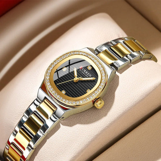 Orologio da polso casual con brillantini da donna - Orologio donna ATREND