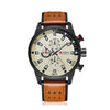Orologio da polso casual con cinturino in pelle PU da uomo ATREND