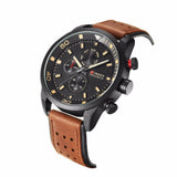 Orologio da polso casual con cinturino in pelle PU da uomo - Orologio uomo ATREND