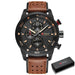 Brown with case