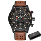 Orologio da polso casual con cinturino in pelle PU da uomo - Orologio uomo ATREND