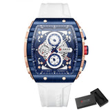 Orologio da polso casual con cinturino in silicone da uomo - Orologio uomo ATREND