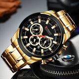 Orologio da polso casual in acciaio inox da uomo - Orologio uomo ATREND