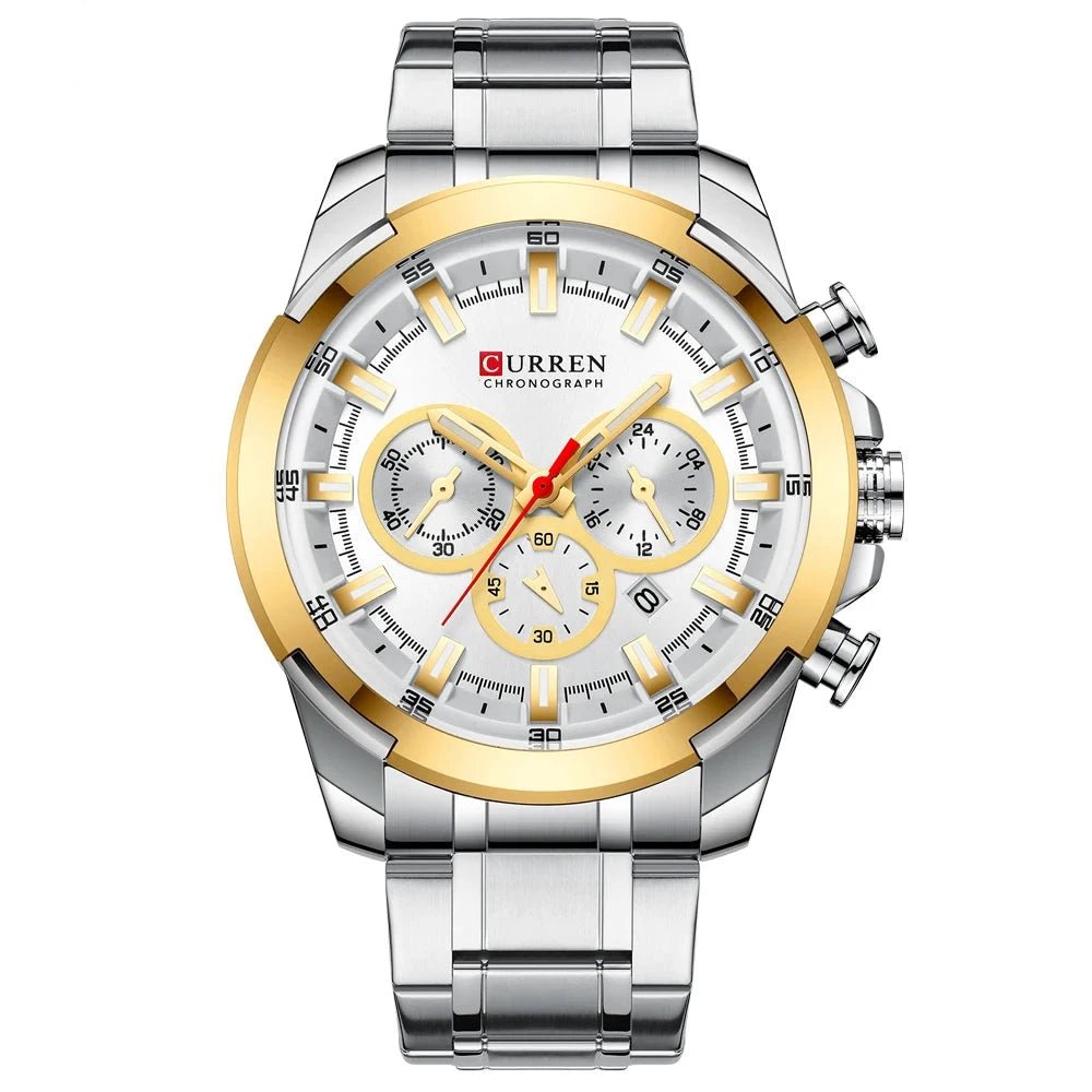 Orologio da polso casual in acciaio inox da uomo - Orologio uomo ATREND
