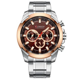 Orologio da polso casual in acciaio inox da uomo - Orologio uomo ATREND