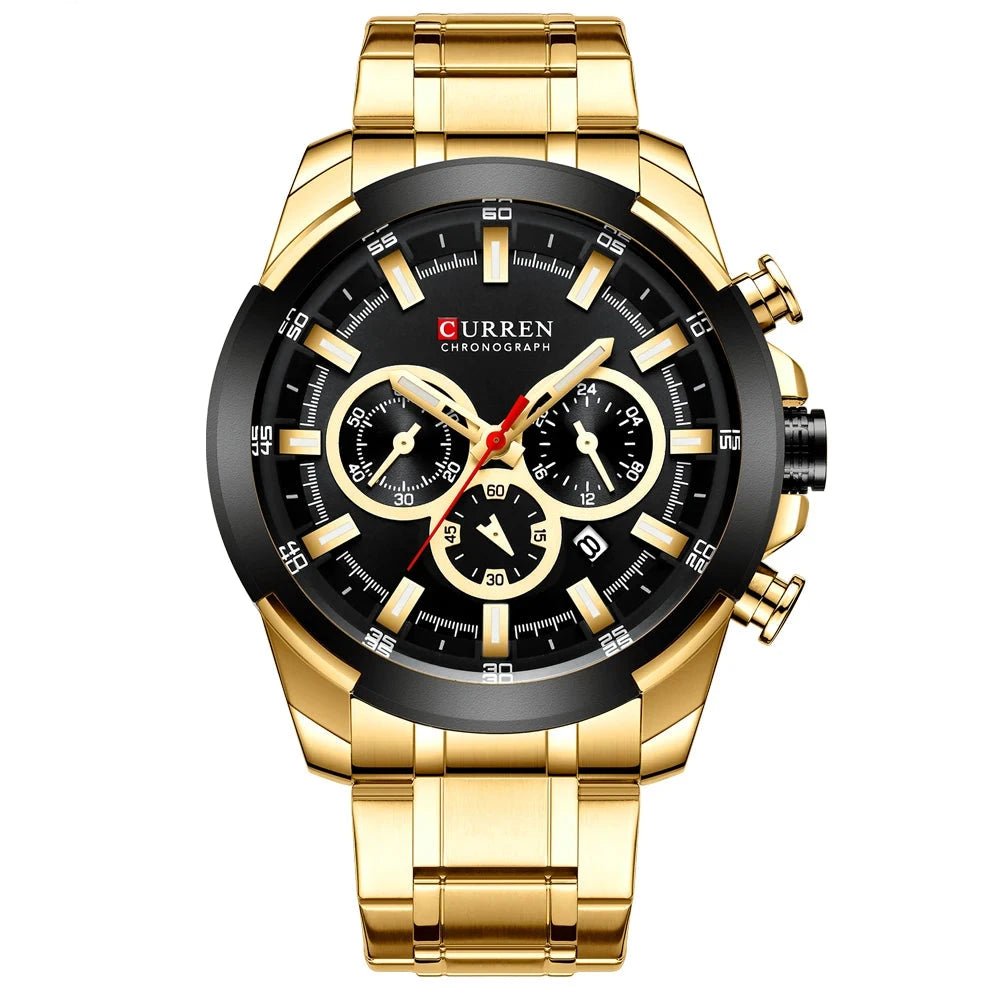 Orologio da polso casual in acciaio inox da uomo - Orologio uomo ATREND