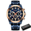 Orologio da polso casual in acciaio inox da uomo ATREND