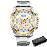 Orologio da polso casual in acciaio inox da uomo - Orologio uomo ATREND