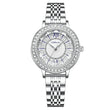 Orologio da polso con quadrante rotondo e brillantini da donna - Orologio donna ATREND