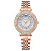 Orologio da polso con quadrante rotondo e brillantini da donna ATREND