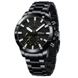 Orologio da polso cronografo in acciaio inossidabile da uomo - Orologio uomo ATREND