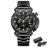 Orologio da polso in acciaio inossidabile da uomo - Orologio uomo ATREND