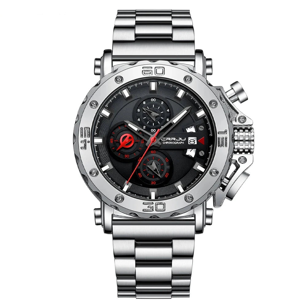 Orologio da polso in acciaio inossidabile da uomo - Orologio uomo ATREND