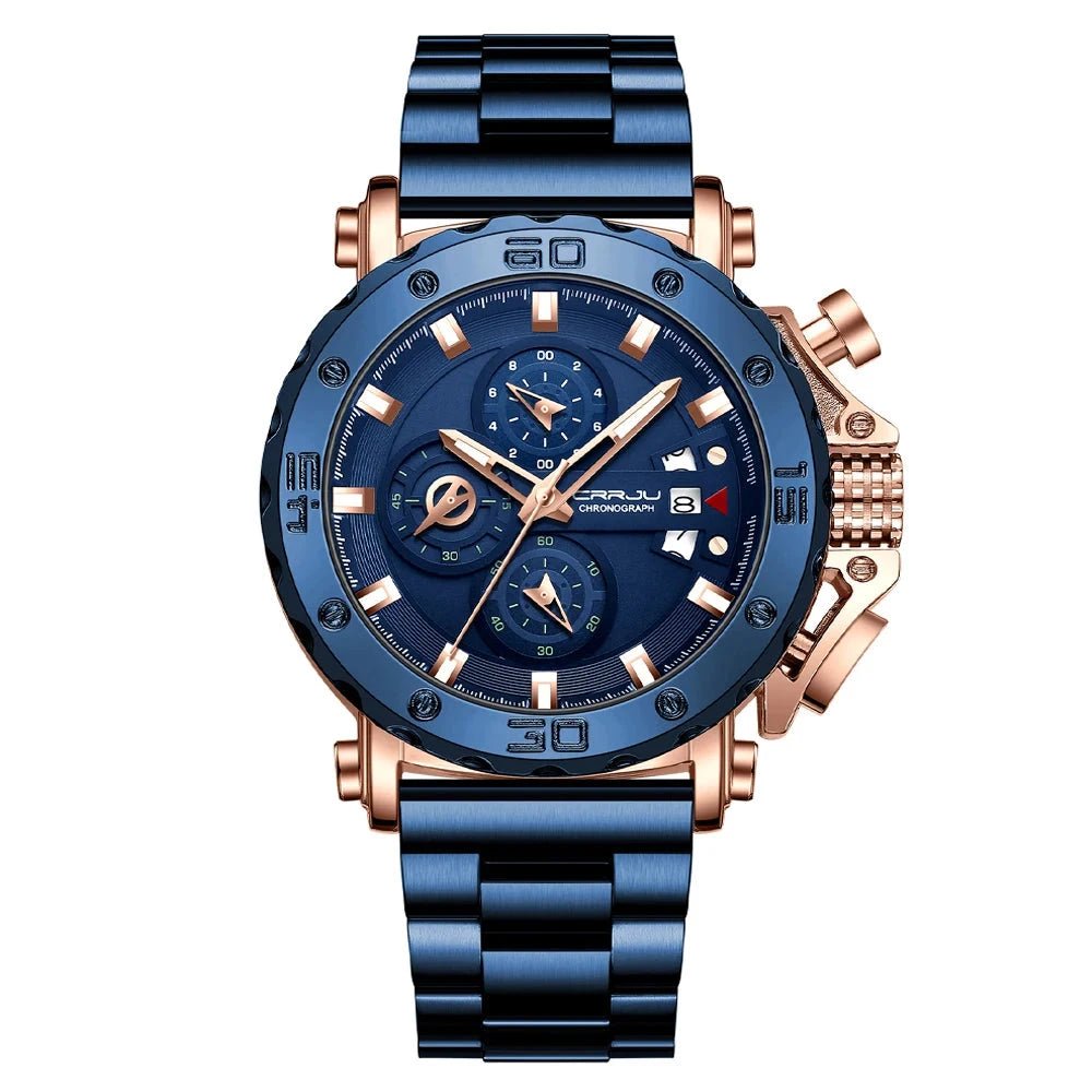 Orologio da polso in acciaio inossidabile da uomo - Orologio uomo ATREND