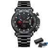 Orologio da polso in acciaio inossidabile da uomo ATREND