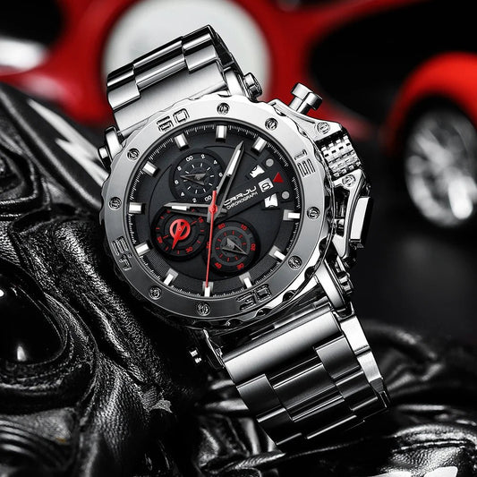 Orologio da polso in acciaio inossidabile da uomo - Orologio uomo ATREND